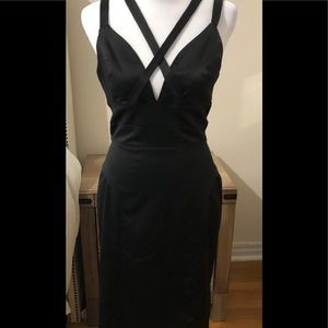 Super Sexy Bebe Medium Black dress.